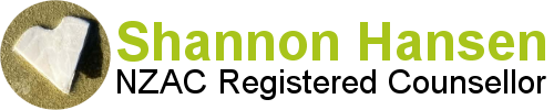 Shannon Hansen. NZAC Registered counsellor